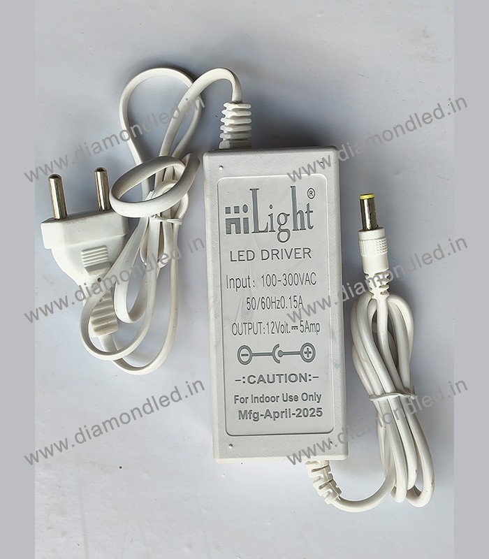 12V 5AMP Adapter - Diamond Electronics